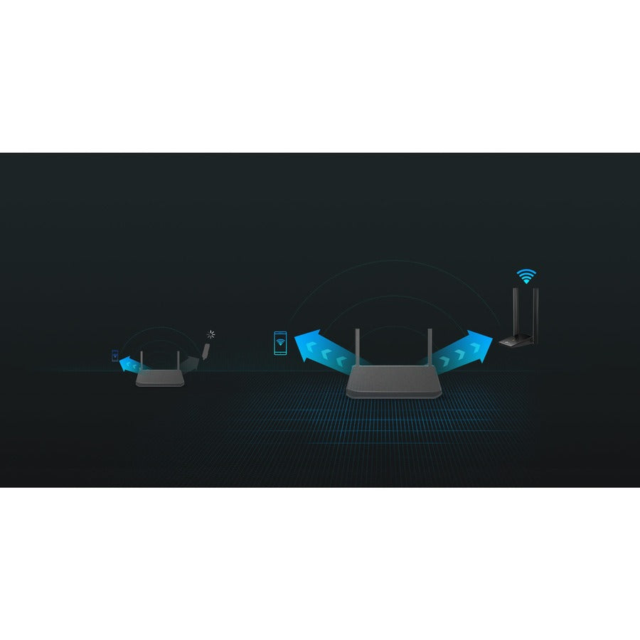 TP-Link Archer T4U Plus - IEEE 802.11ac Dual Band Wi-Fi Adapter for Desktop Computer/Notebook/Wireless Router TP-Link Archer T4U Plus - IEEE 802.11ac Dual Band Wi-Fi Adapter for Desktop Computer/Notebook/Wireless Router